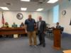 Mr. Scott Viens was recognized for his years of service to the district and congratulated on his retirement.