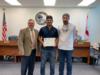 Will Rivero, senior at Okeechobee High School, was recognized for earning all 10 ASE certifications in auto mechanics.  Will was also selected by the Superintendent to receive a one year Florida PrePaid Scholarship from the district.
