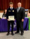 Students were recognized for their participation in the National FFA AgriScience Fair.