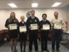 The OHS FFA Land Judging team was recognized for placing third in the state FFA competition.