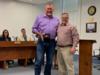 David Stokes was recognized for his retirement from the district after 35 years of service in our maintenance department.