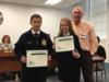Yearling Middle School FFA Poultry Judging Team was recognized for placing 8th in the state competition.