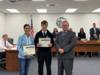 Brady Williamson was recognized for his Top 10 placement in the National FFA Agriscience Fair in the Plant Systems category.