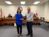 Mrs. Padgett was recognized for her 31 years of service to the Okeechobee County School District.