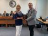Judy Laflam was recognized for her dedication to our district with 32 years of service.