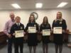 The YMS FFA Land Judging team was recognized for placing second in the state FFA competition.