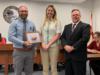 Joseph Szentmartoni, a teacher at OAA, was recognized for receiving the Golden Mouse award for Quarter 2, for his use and integration of technology into his classroom.