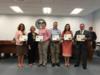 Centerstate Bank, Delta Kappa Gamma Sorority, Applebee's, Edward Jones and Domino's Pizza were recognized for their support and donations during the teachers' pre-plan week.