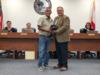 Robert Tijerina was recognized for his 34 years of service with our district.