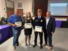 Jenna Larson and John Williamson II were recognized for being the Division 6, FFA Agri Science Fair State Winners.