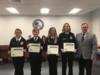 The OMS FFA Livestock Evaluation team was recognized for placing fifth in the state FFA competition.
