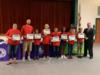 Students were recognized for their participation in the Science Olympiad.