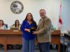 Andrea Mitchum was recognized for her retirement from the district after 33 years of service!