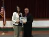 Lauren Myers, Assistant Principal of Okeechobee High School, was honored as being voted the district Assistant Principal of the Year. Congratulations Lauren!