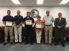 Firefighters and Paramedics of Okeechobee Local 2918,  Okeechobee County Fire Rescue and My Aunt's House - The Closet were recognized for support and donations during back to school.